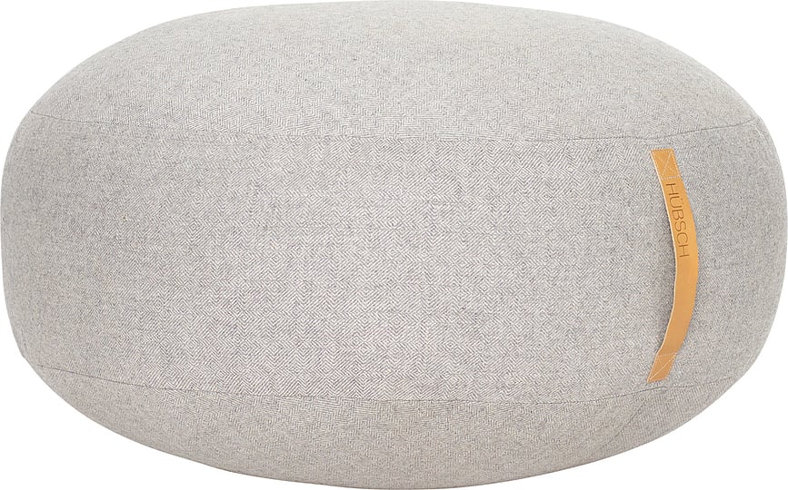 Hübsch Pouf 70 cm abgeflacht