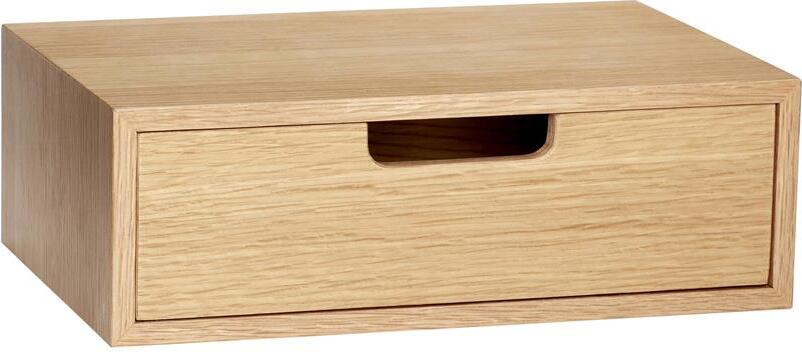 Hübsch Regal mit Schublade aus Holz