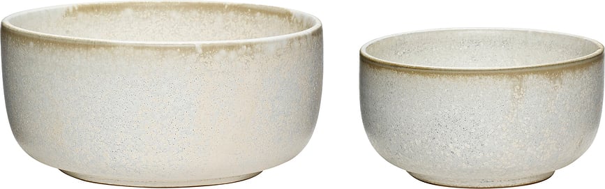 Hübsch Skleda, bela, 2 kosa