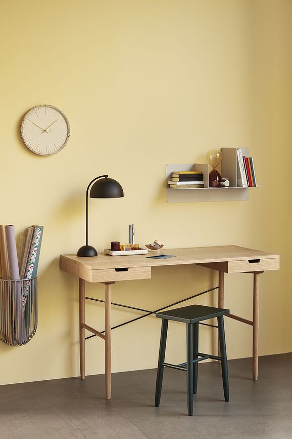 Hübsch Lampa stolna 48 cm bijela metalna