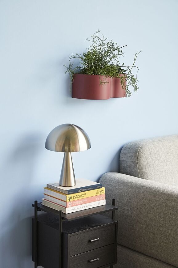 Hübsch Stolna Lampa 33 cm zlatna metalna