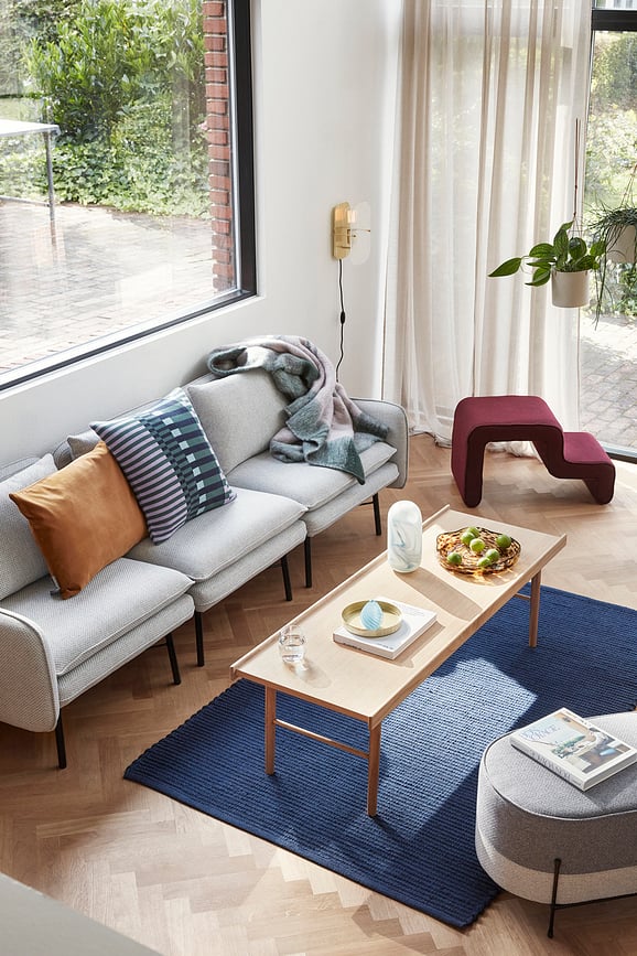 Hübsch Tacne dekorativne zlatne 3 kom.