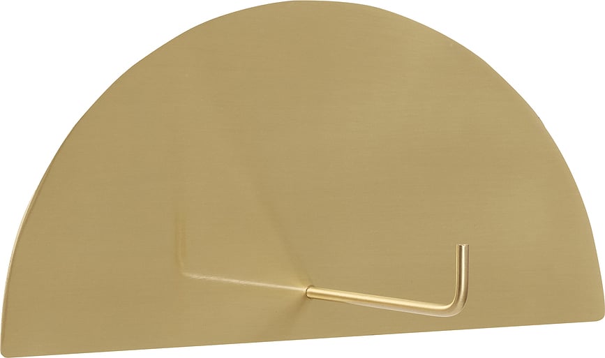 Hübsch Toilettenpapierhalter goldfarben