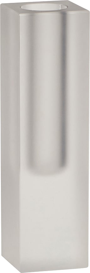 Hübsch Vase rektangulær, frostet glas