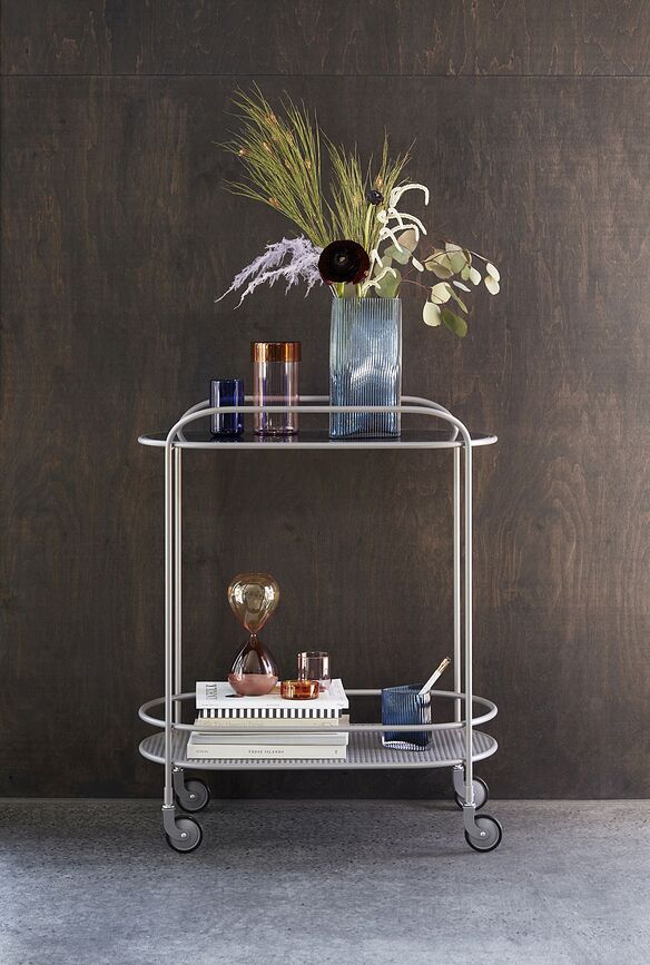 Hübsch Vase triangulaire, transparent, Lot de 3