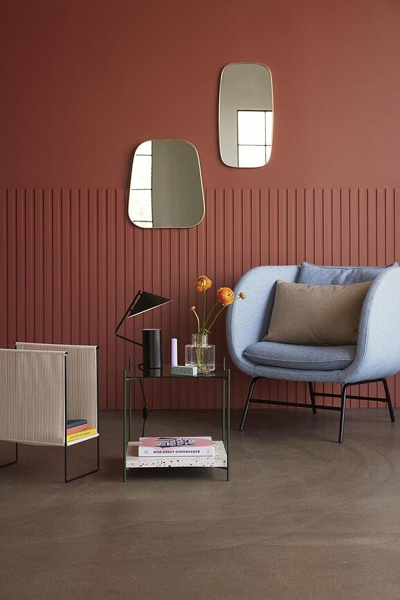 Hübsch Vases en verre, vert et incolore, Lot de 2