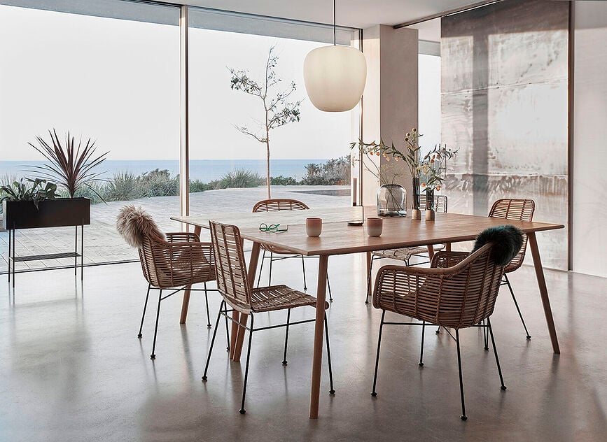 Hübsch Visilica 40 cm s mjedenim postoljem