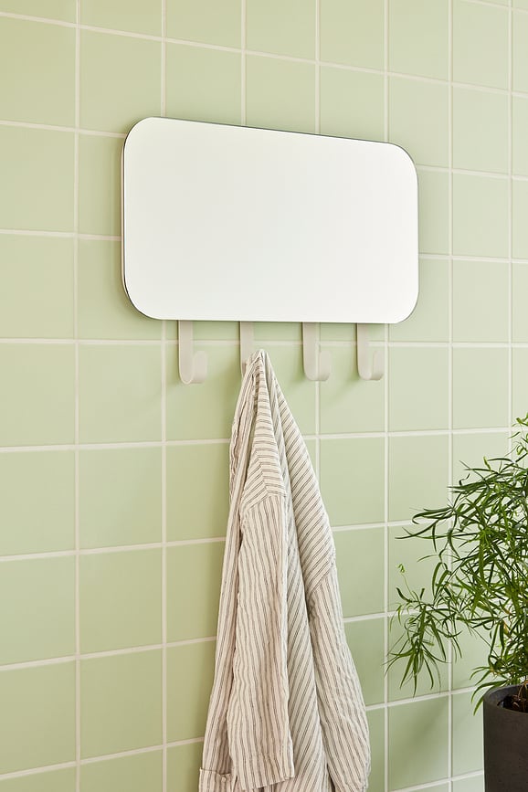 Hübsch Vješalica 991116 s ogledalom