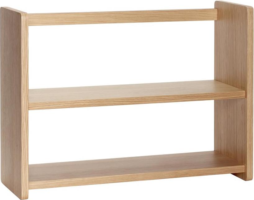 Hübsch Wandregal 60 cm aus Holz doppelt