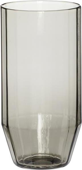 Hübsch Wasserglas 14 cm verdunkelt