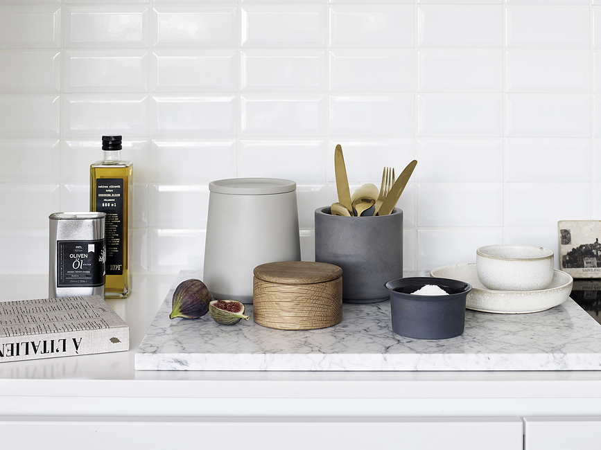 Hübsch Zdjela plosnata smeđa 2 kom.