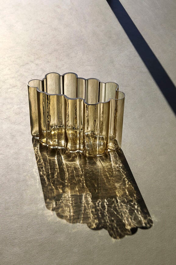 Jarrón Umber, 20 cm, azul