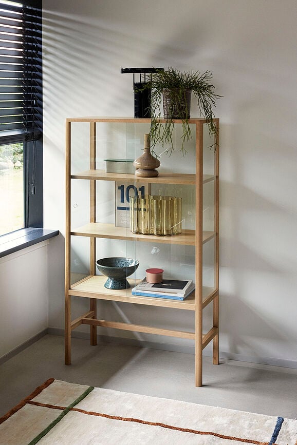 Jarrón Umber, 20 cm, azul