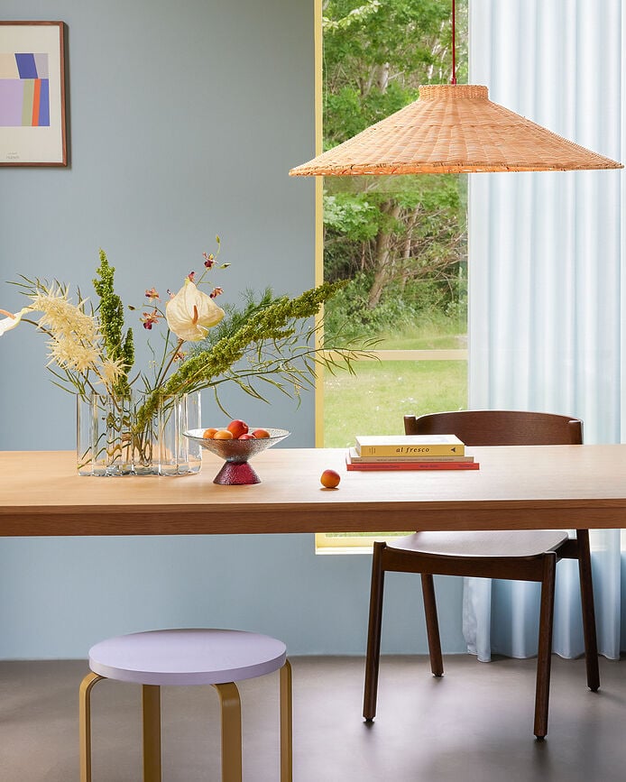 Jarrón Umber, 20 cm, azul