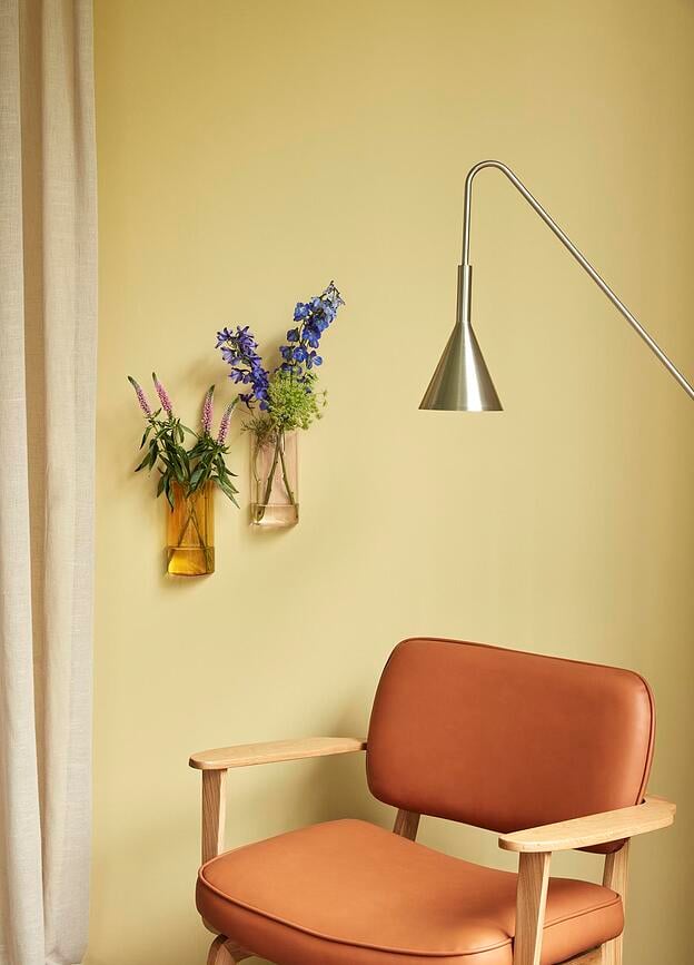 Jarrones de pared Hübsch de cristal, 3 unidades