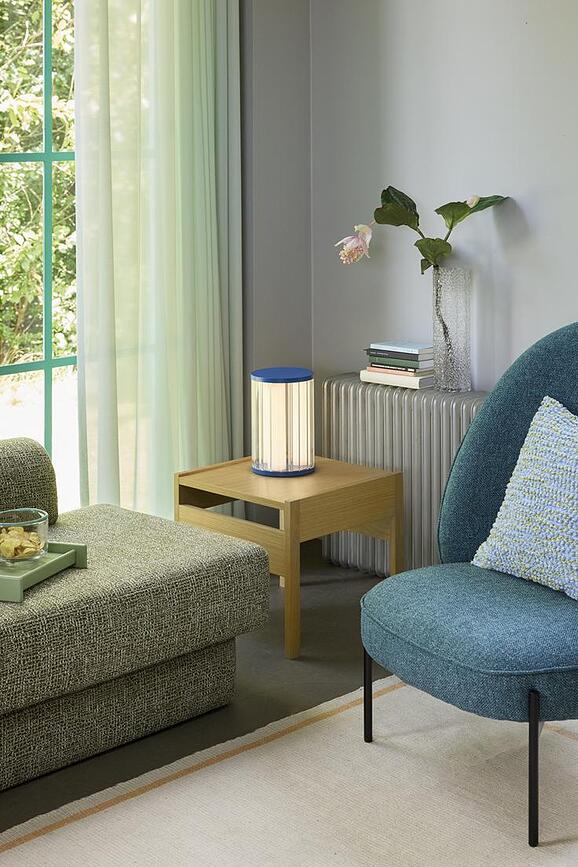 Jarrones transparentes Triple, verdes, 3 unidades