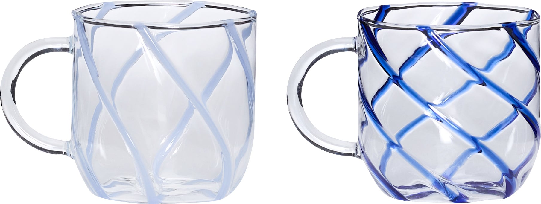 Kiosk Gläser 450 ml, blau, 2 St.