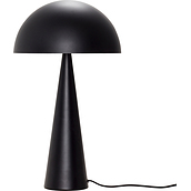 Lampa stołowa Hübsch 52 cm czarna metalowa
