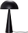 Lampada da scrivania Hübsch 52 cm nera in metallo