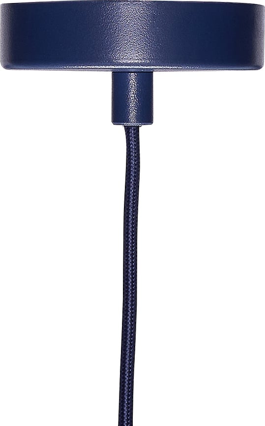 Lámpara Colgante Luminary, color burdeos y azul