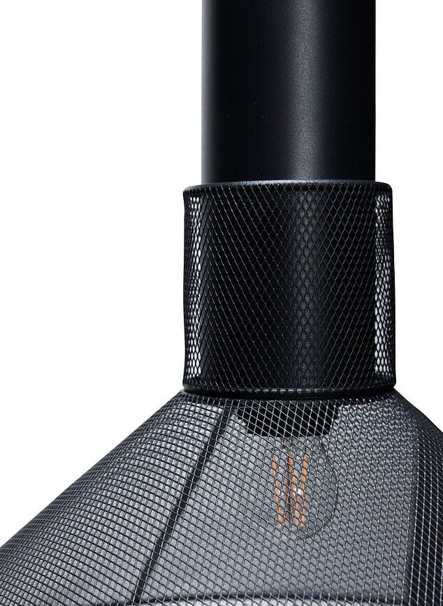 Lámpara colgante Ray, negra