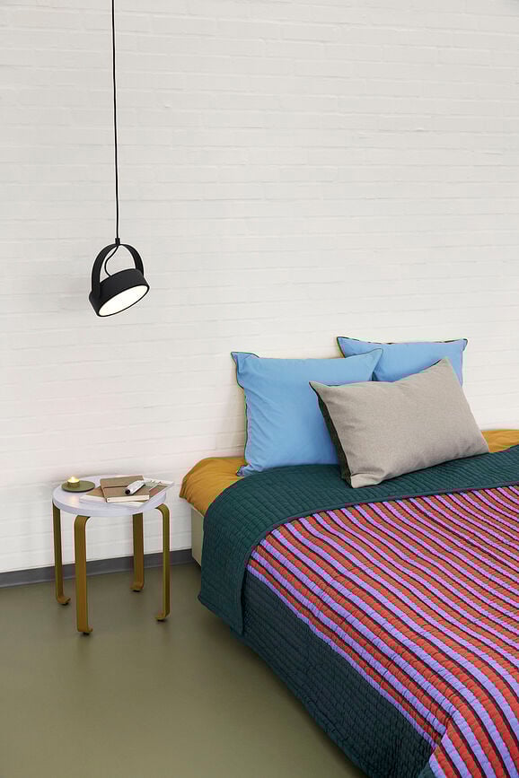 Lámpara colgante Stage, negra