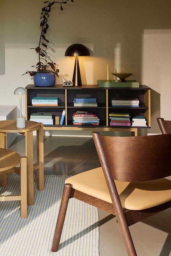 Lámpara de Mesa Mush, 50 cm, beige