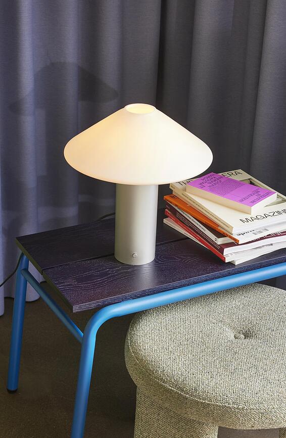 Lámpara de Mesa Orbit, verde oscuro