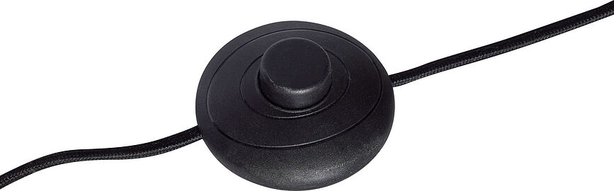 Lámpara de pie Como, beige