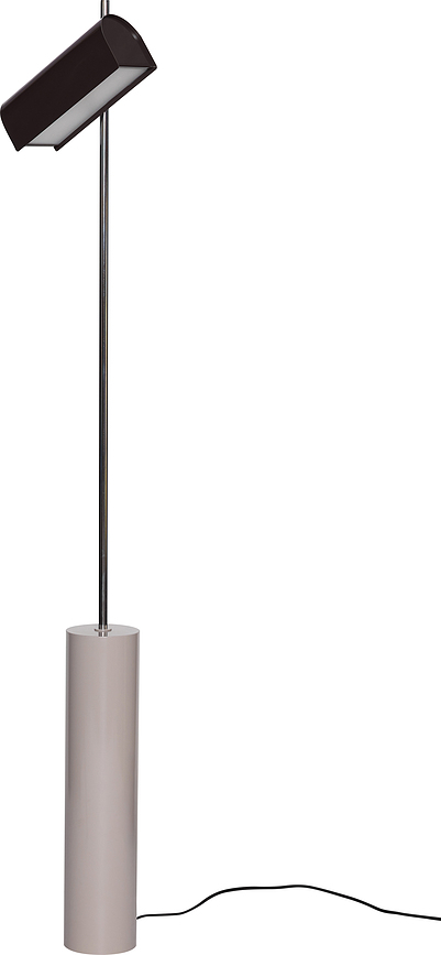 Lámpara de Pie Reflector, 160 cm, marrón