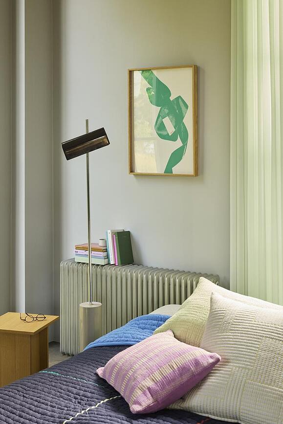 Lámpara de pie Reflector, 160 cm, naranja