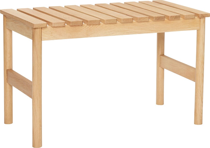 Lavička Row 70 cm přírodní dub