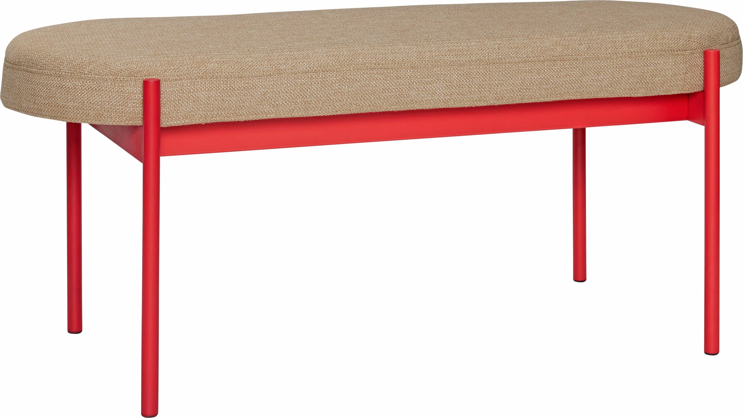 Ławka Klint 110 cm czerwona