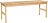 Ławka Row 122 cm naturalny dąb
