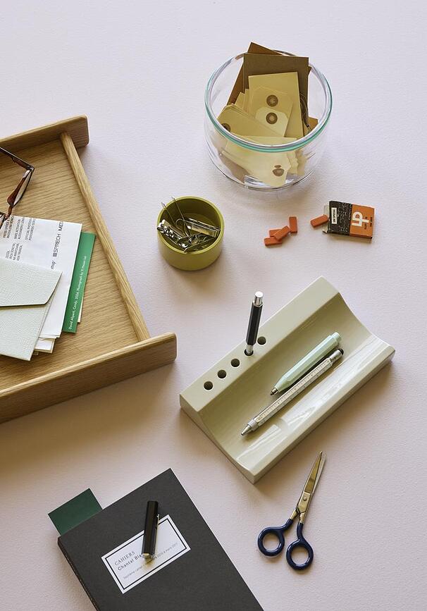 Less Plateau de service ou organisateur, noir