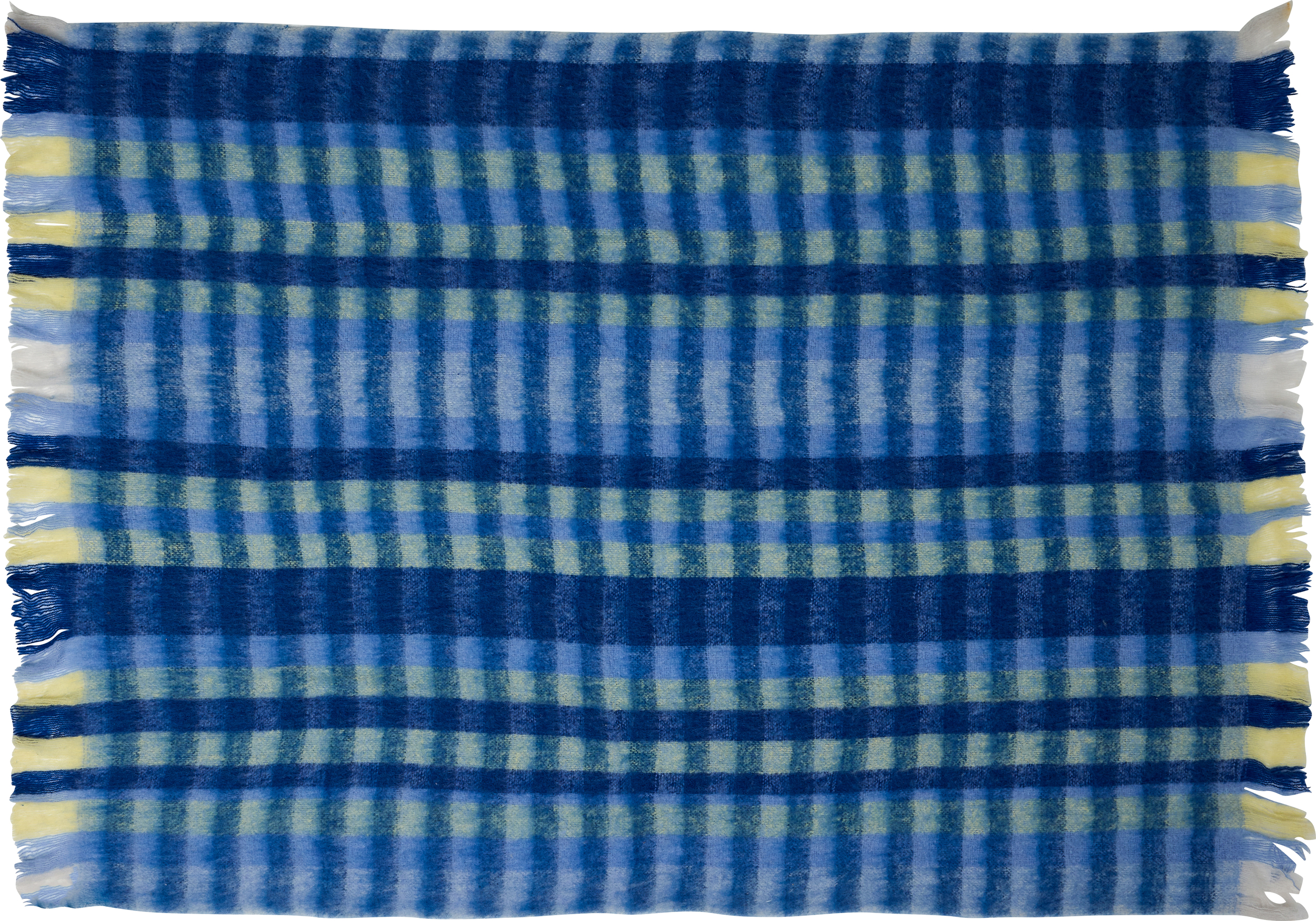 Loom Plaid 140 x 200 cm, blau