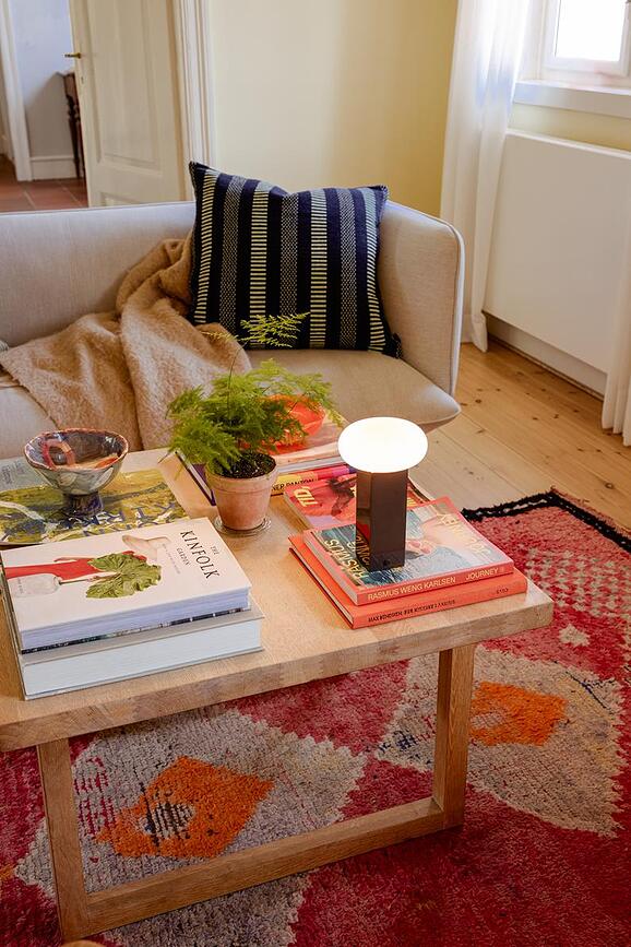 Low Lampe de Table sans fil, argentée