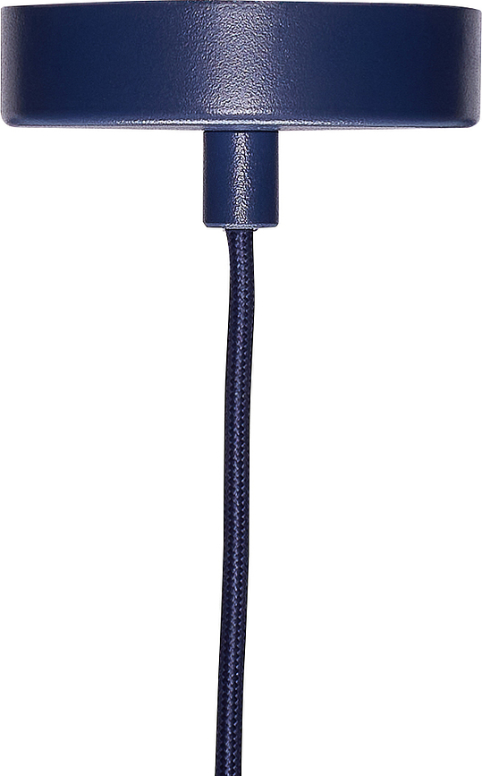 Luminary Suspension, bleu et bordeaux