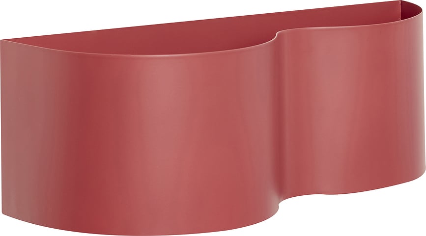 Macetero de Pared Hübsch, rojo
