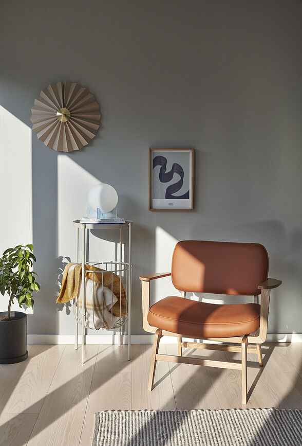 Macetas Podium, negras, 2 unidades