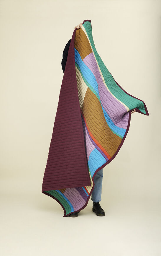 Manta Pavilion Block, 140 x 200 cm, multicolor