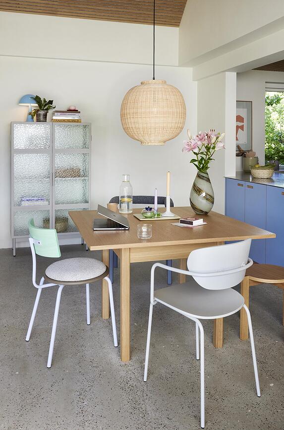 Marshmellow Coussin de Chaise, gris foncé