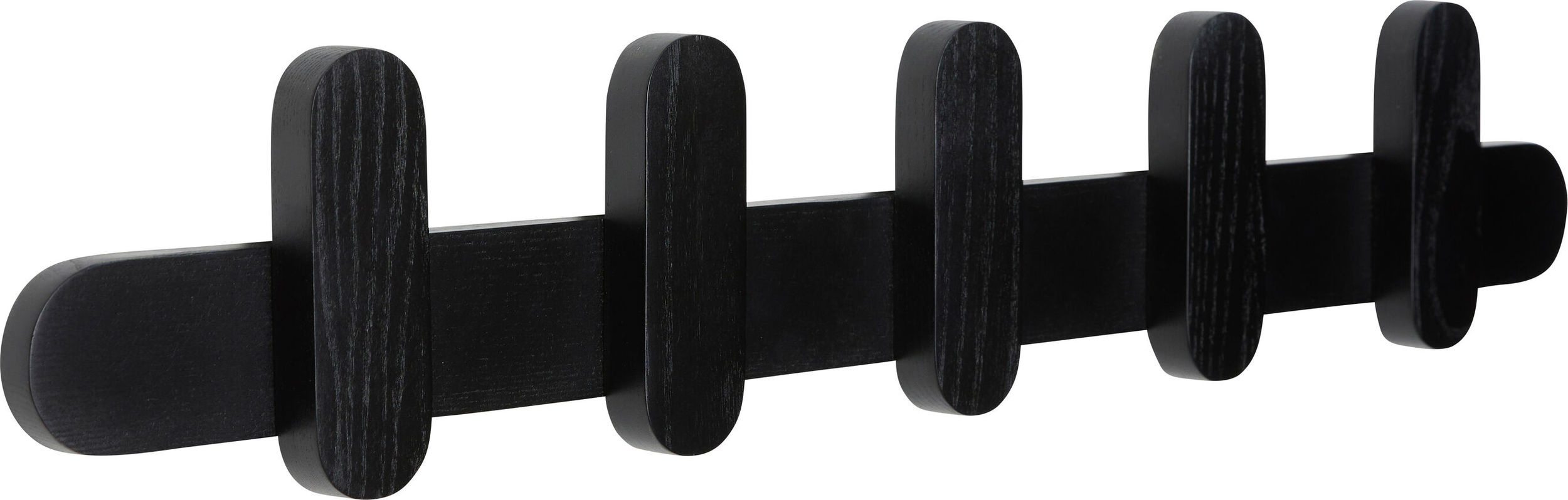 Merry Garderobenleiste 80 cm schwarz