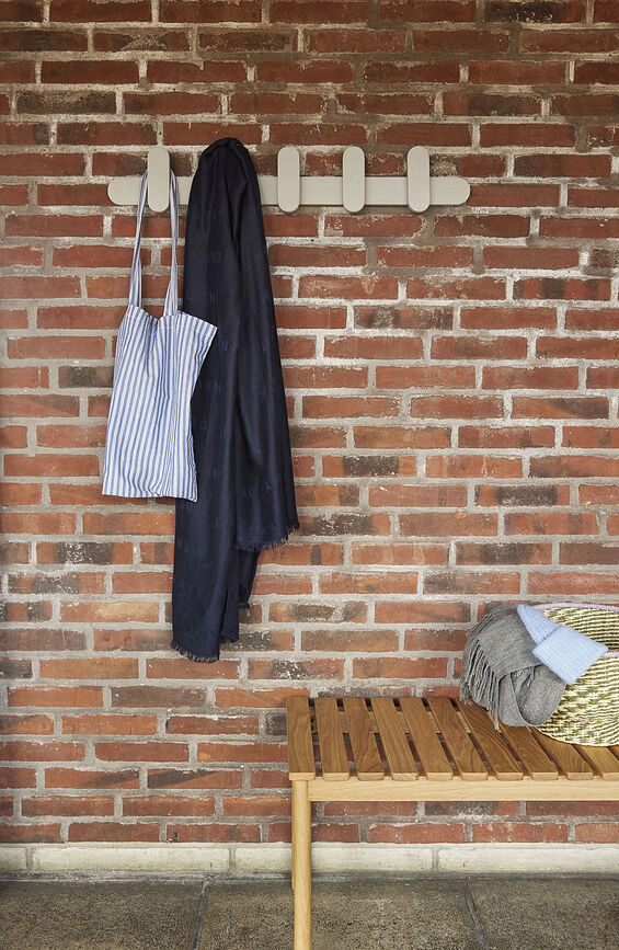 Merry Porte-Manteau mural, 80 cm, noir