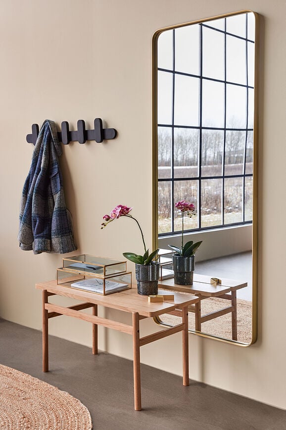 Merry Vješalica Letva 80 cm crna