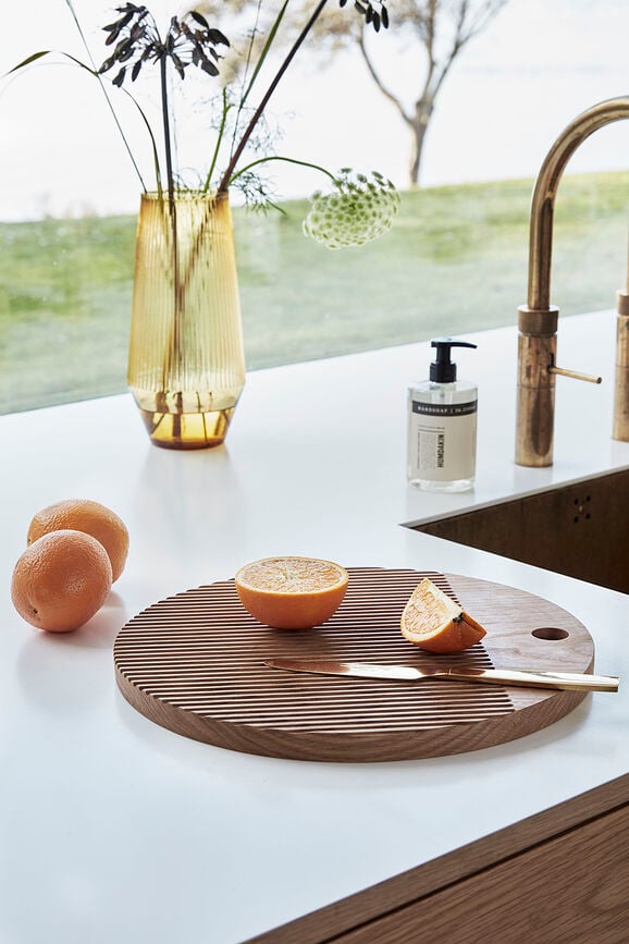 Monarch Daske za rezanje okrugle hrastove 2 kom.