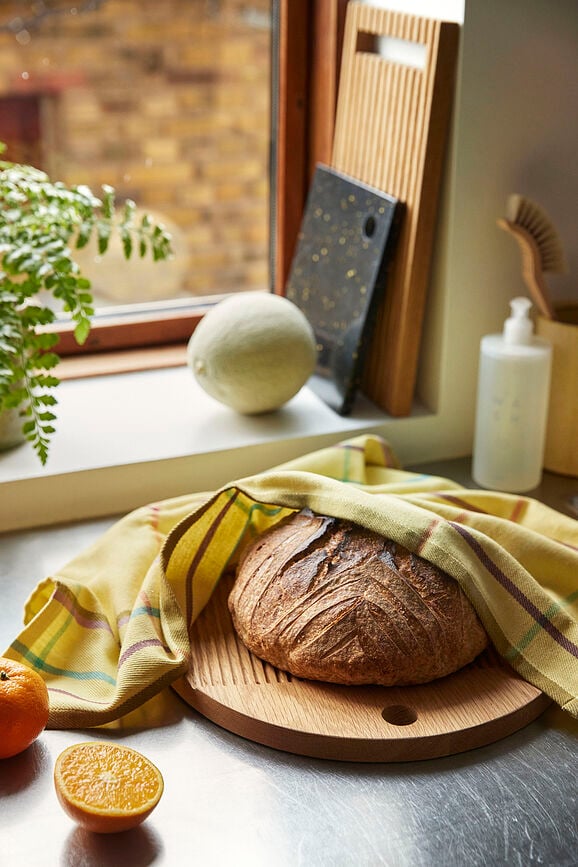 Monarch Daske za rezanje okrugle hrastove 2 kom.