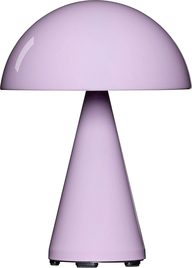 Mush laualamp juhtmevaba 20 cm, roosa