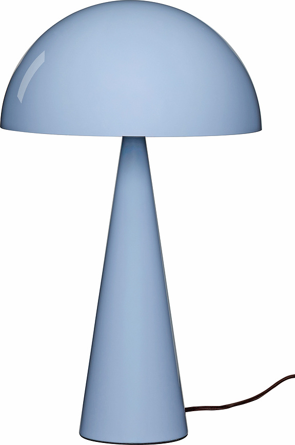 Mush Namizna svetilka, 50 cm, modra