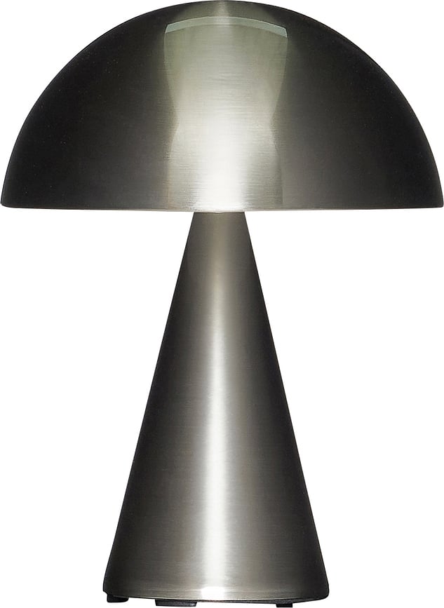 Mush Stolna Lampa bežična 20 cm srebrna
